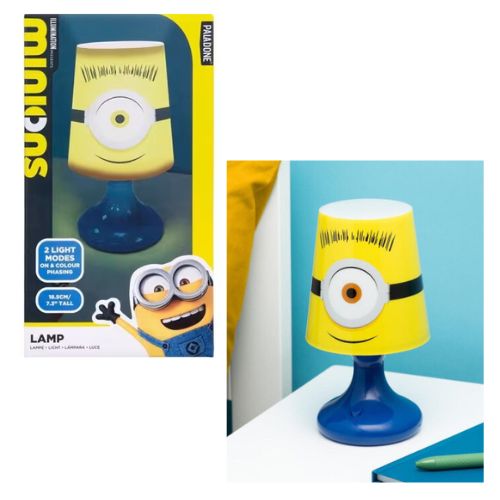 PALADONE – MINIONS –  Lampada da tavolo cm – (In box xcm)…x6